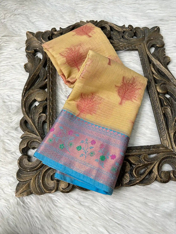 Traditional Softsilk Exclusive Banarasi Saree