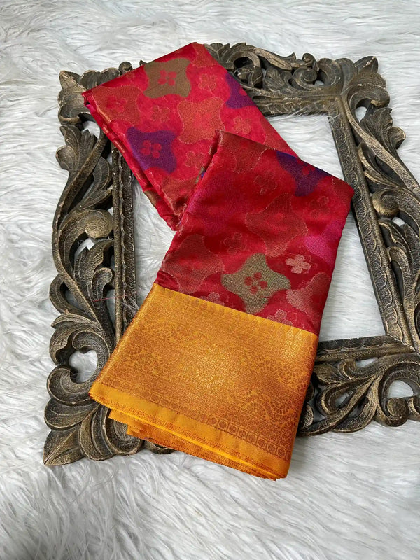 Traditional Softsilk Exclusive Banarasi Saree