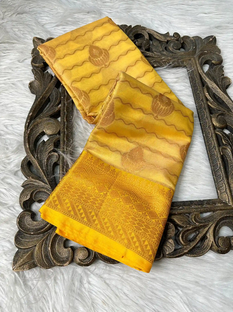 Traditional Softsilk Exclusive Banarasi Saree