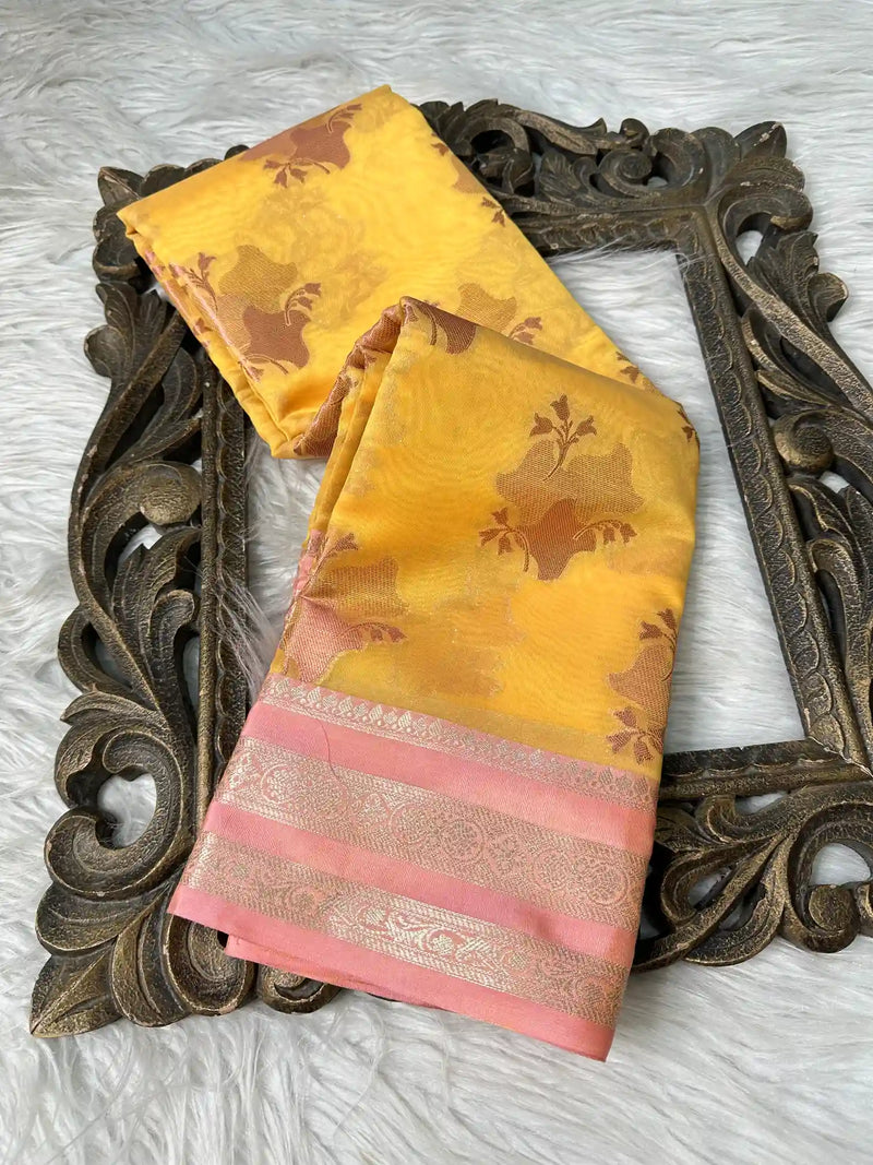 Traditional Softsilk Exclusive Banarasi Saree