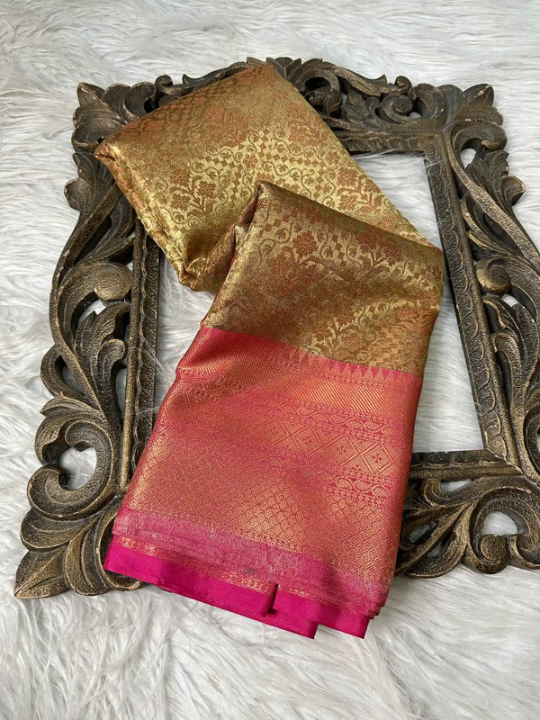 Traditional Softsilk Exclusive Banarasi Saree