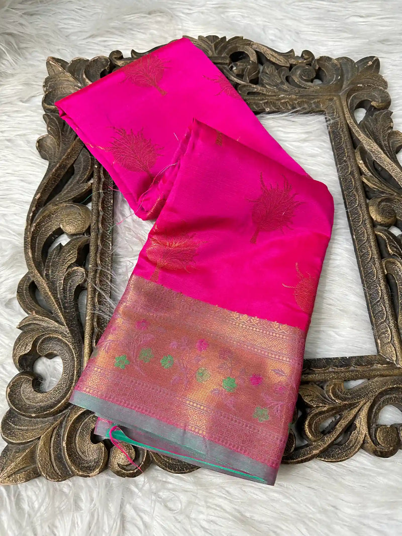 Traditional Softsilk Exclusive Banarasi Saree