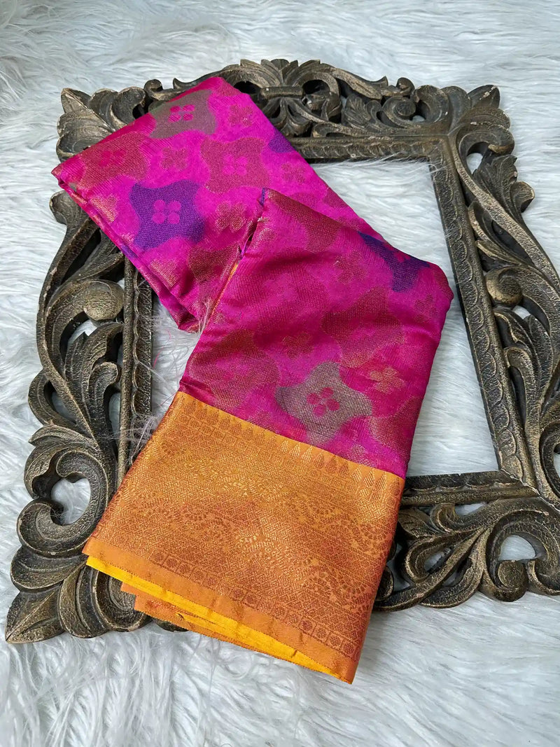 Traditional Softsilk Exclusive Banarasi Saree