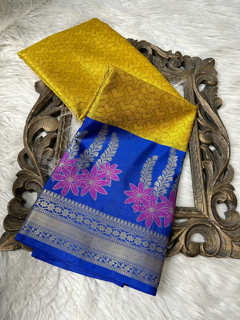 Traditional Softsilk Exclusive Banarasi Saree