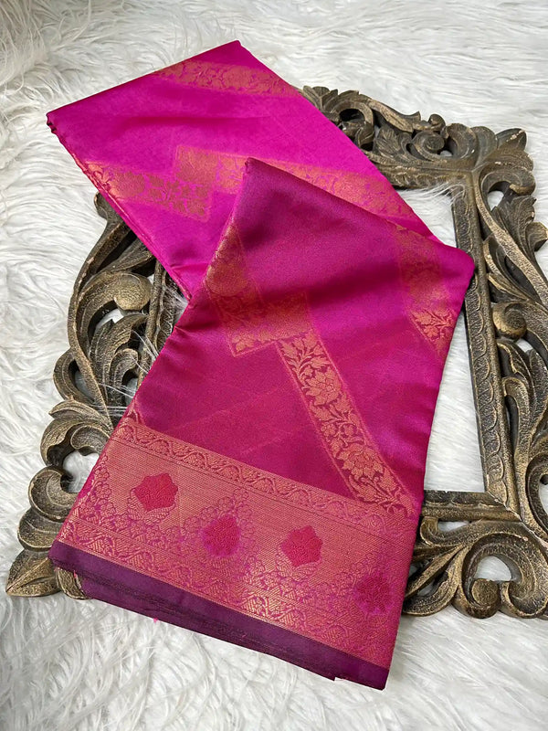 Traditional Softsilk Exclusive Banarasi Saree