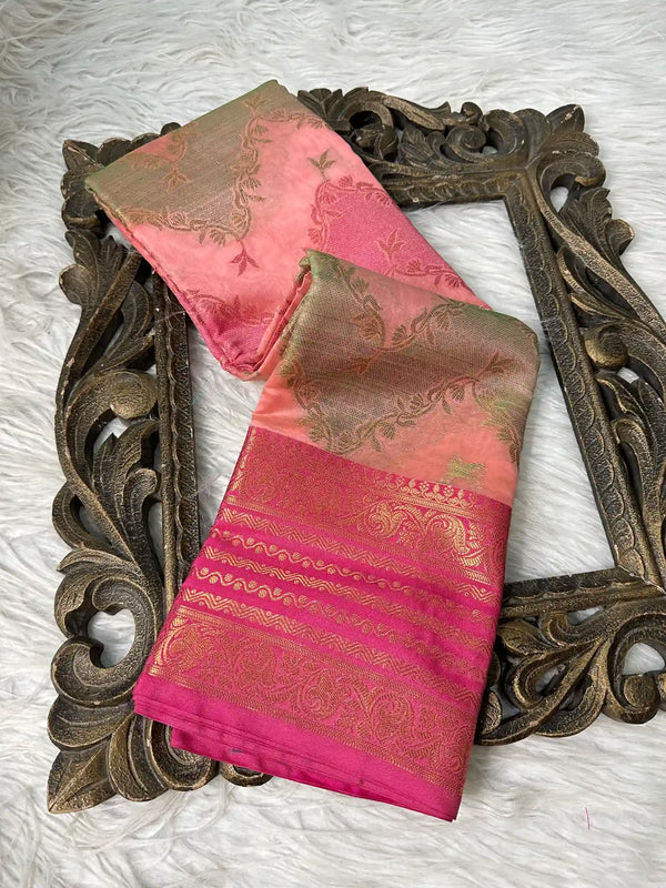 Traditional Softsilk Exclusive Banarasi Saree