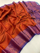 Handloom Inspired Softsilk banarasi saree