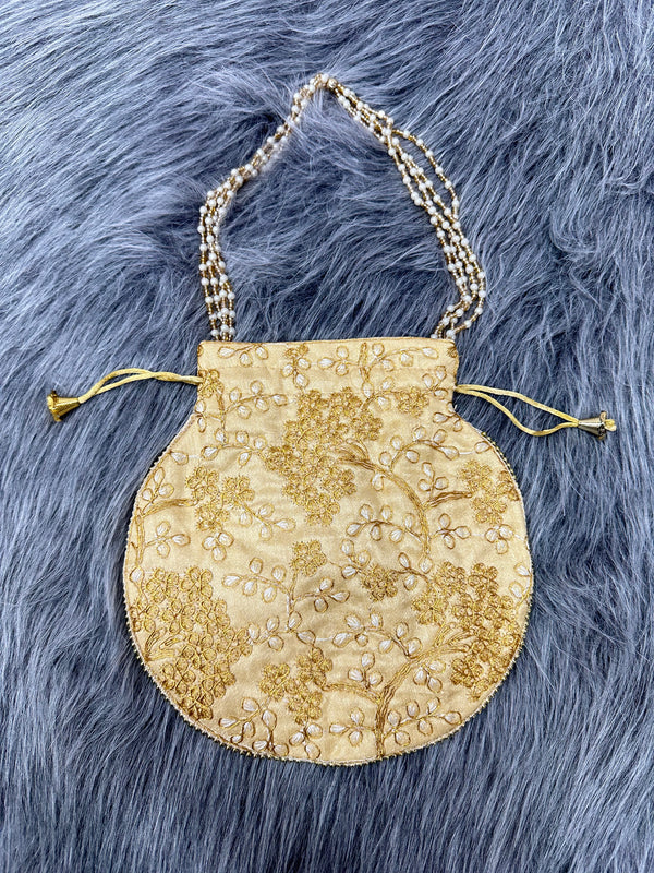 Embroidered Women's Potli Bags 