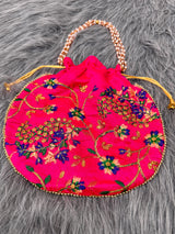 Embroidered Women's Potli Bags