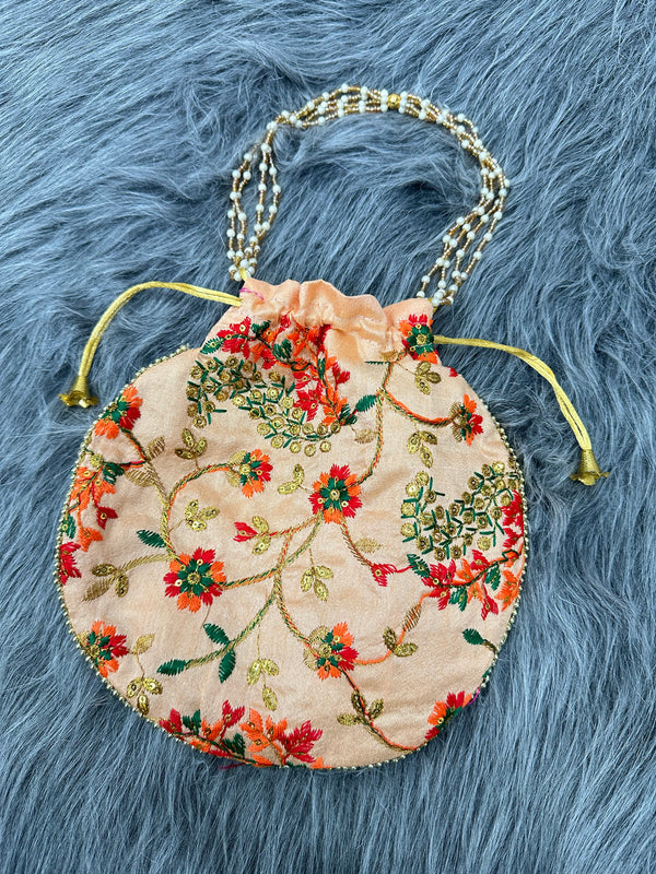 Embroidered Women's Potli Bags