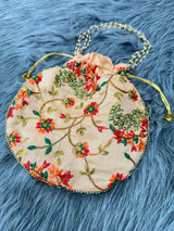 Embroidered Women's Potli Bags