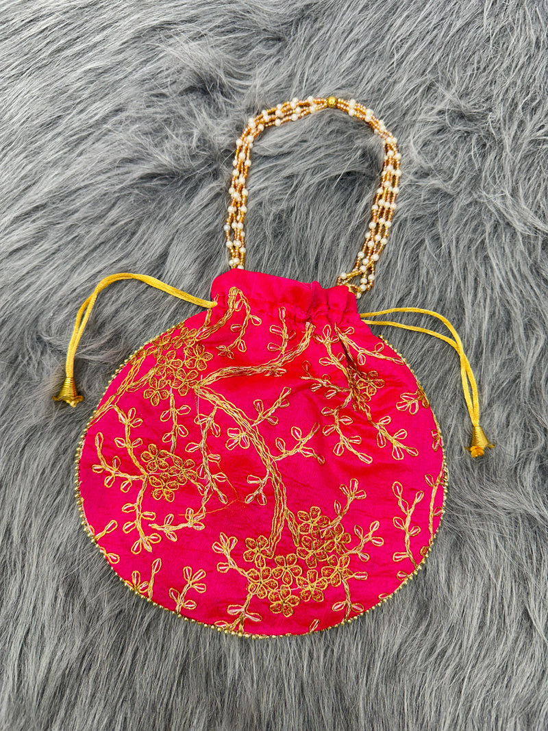 Embroidered Women's Potli Bags