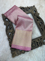 Janhvi Kapoor Inspired Tissue Silk Saree