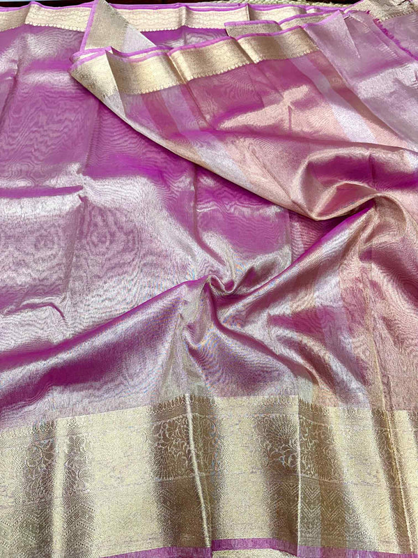 Janhvi Kapoor Inspired Tissue Silk Saree