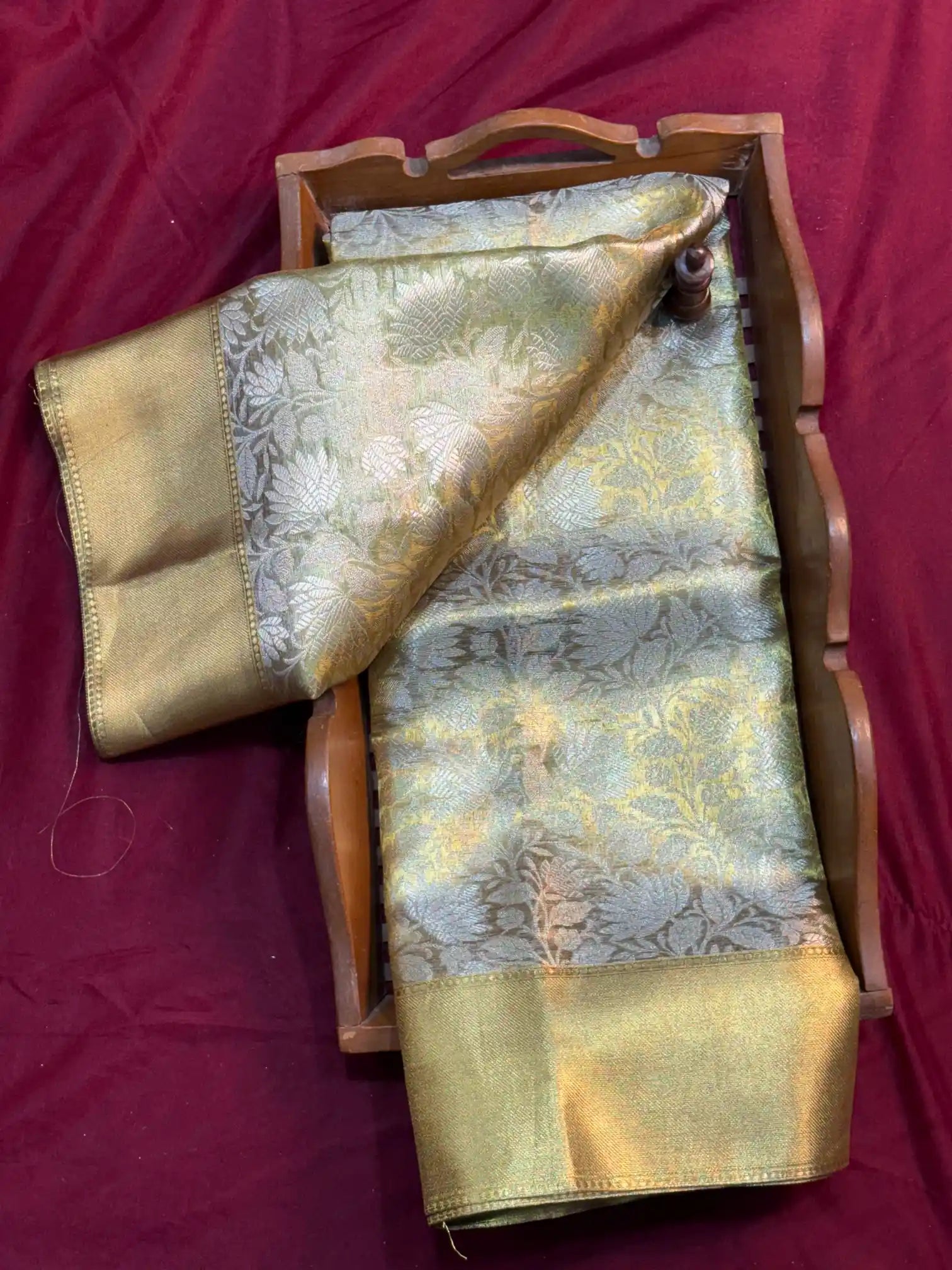 Premium Embossed Weave Softsilk Banarasi Saree