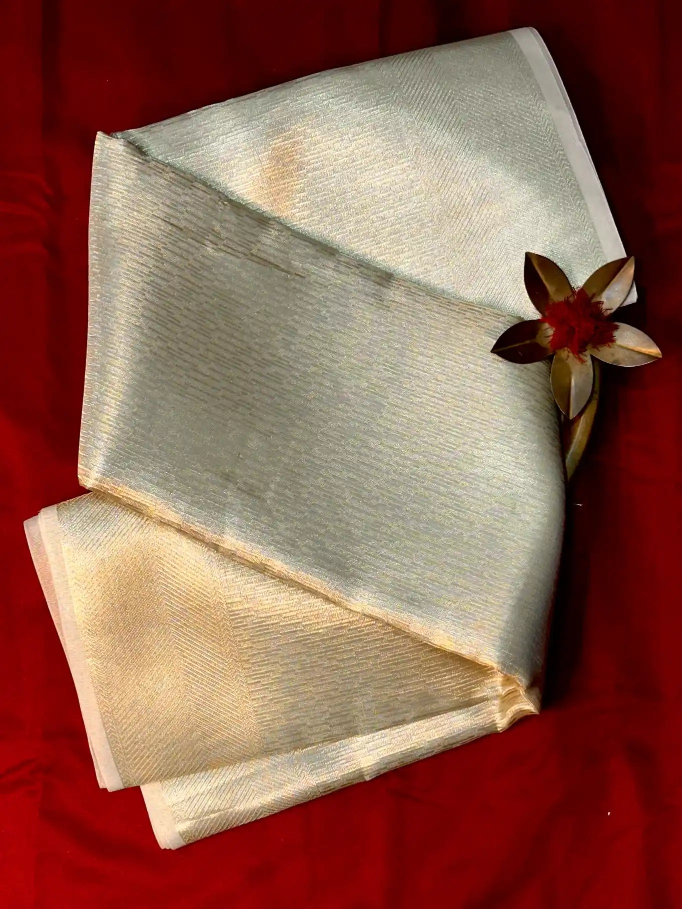 Premium Embossed Weave Softsilk Banarasi Saree
