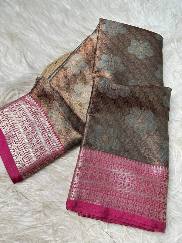 Premium Jacquard Weave Banarasi Saree
