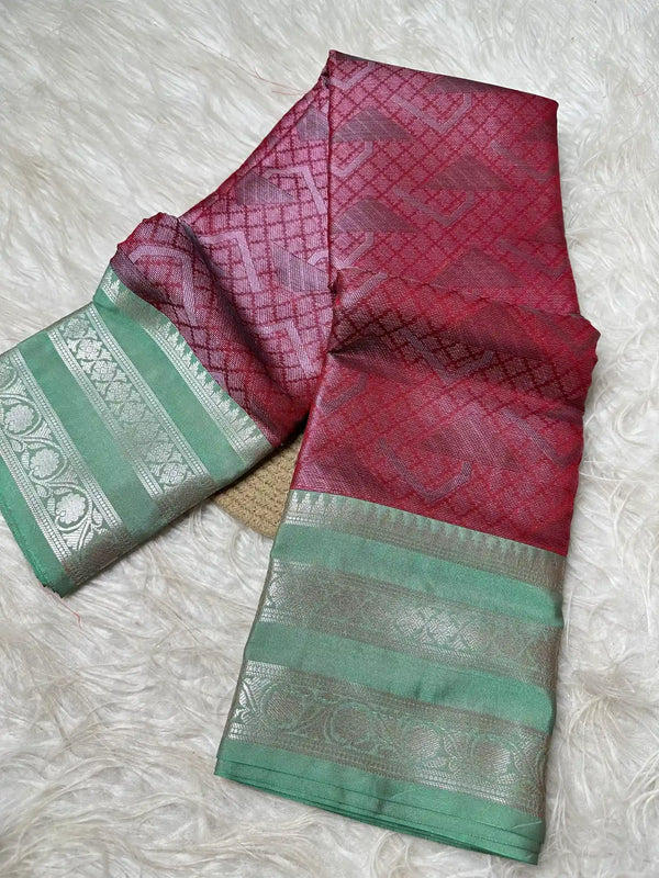 Premium Jacquard Weave Banarasi Saree