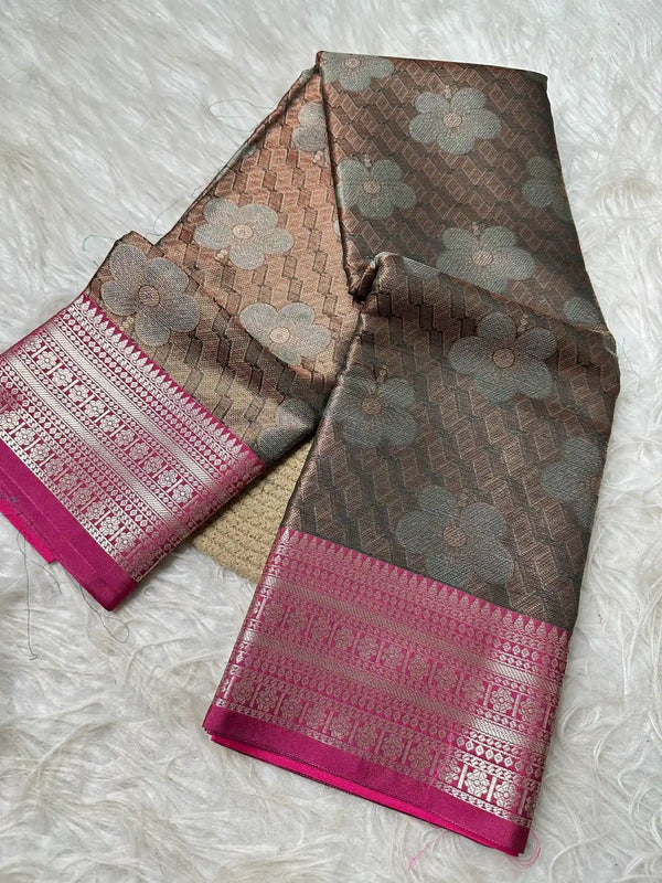 Premium Jacquard Weave Banarasi Saree