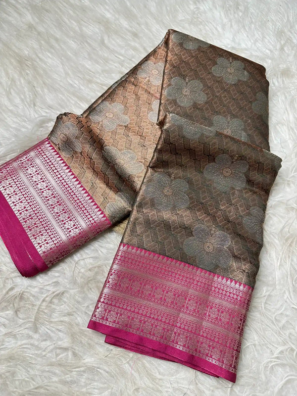 Premium Jacquard Weave Banarasi Saree