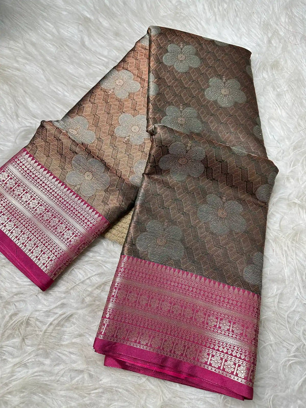 Premium Jacquard Weave Banarasi Saree