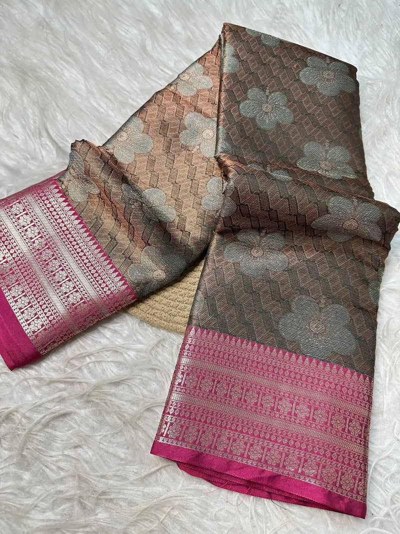 Premium Jacquard Weave Banarasi Saree