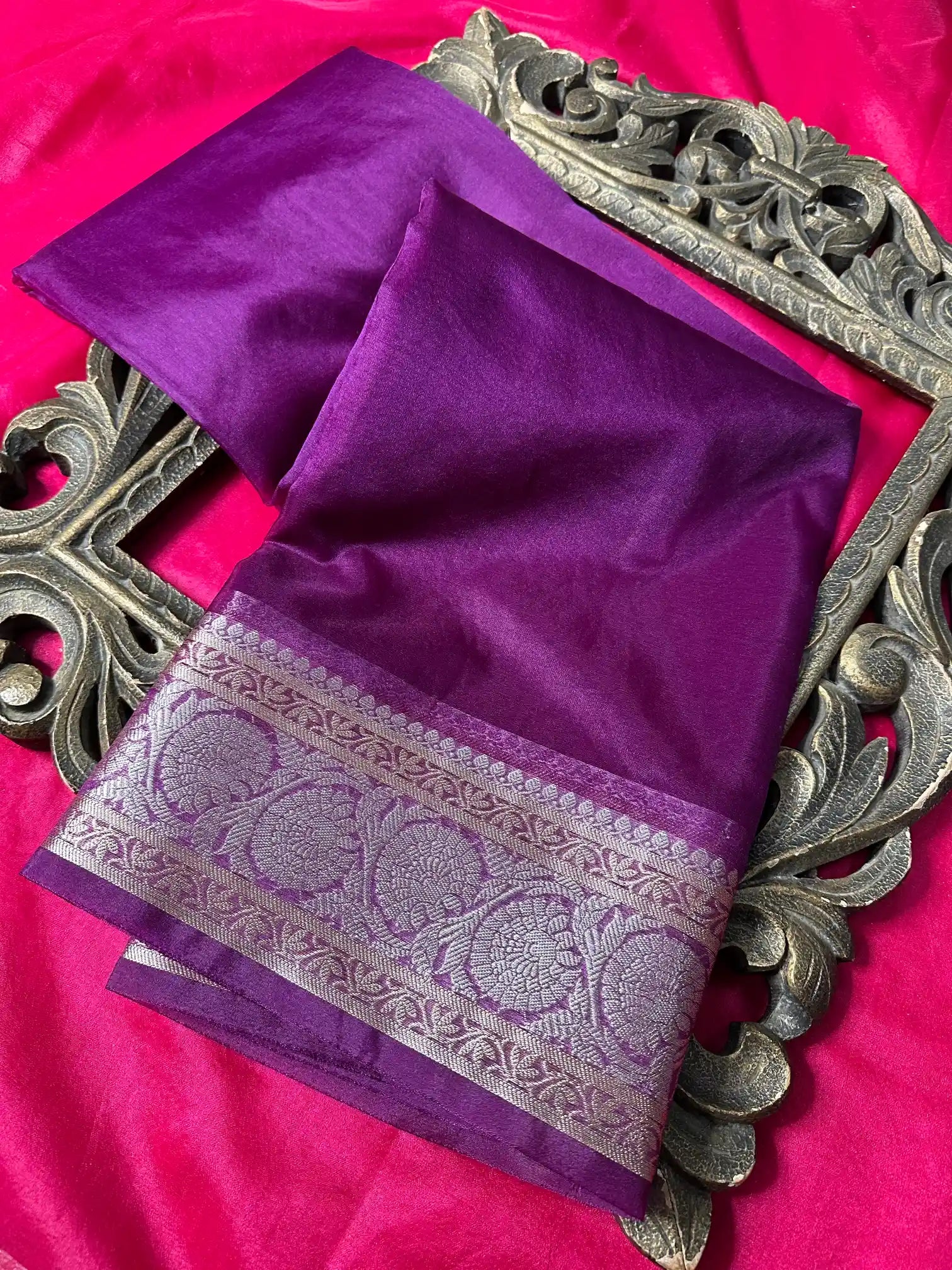 Premium Softsilk Traditional Weave Banarasi Saree