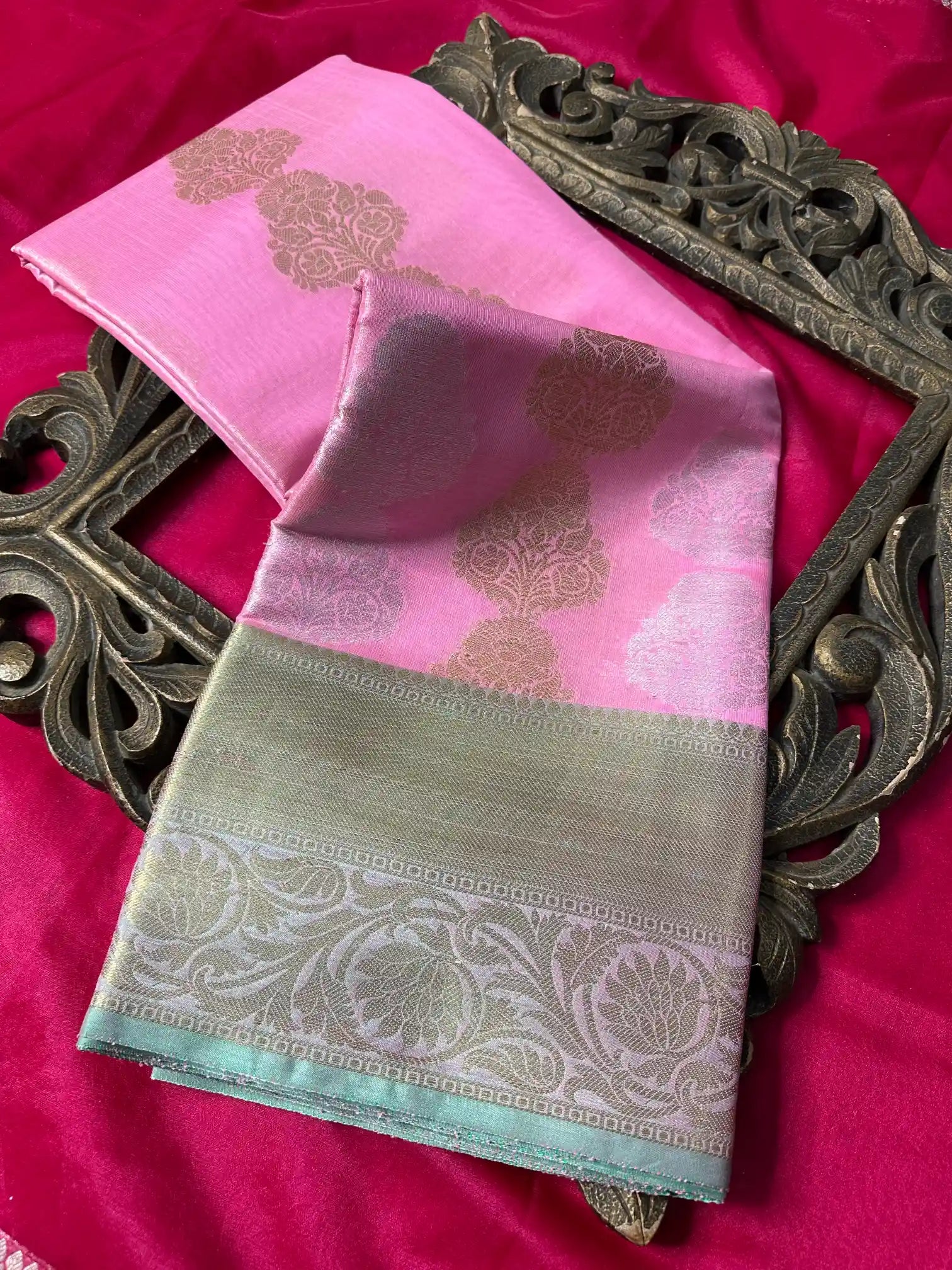 Premium Softsilk Traditional Weave Banarasi Saree