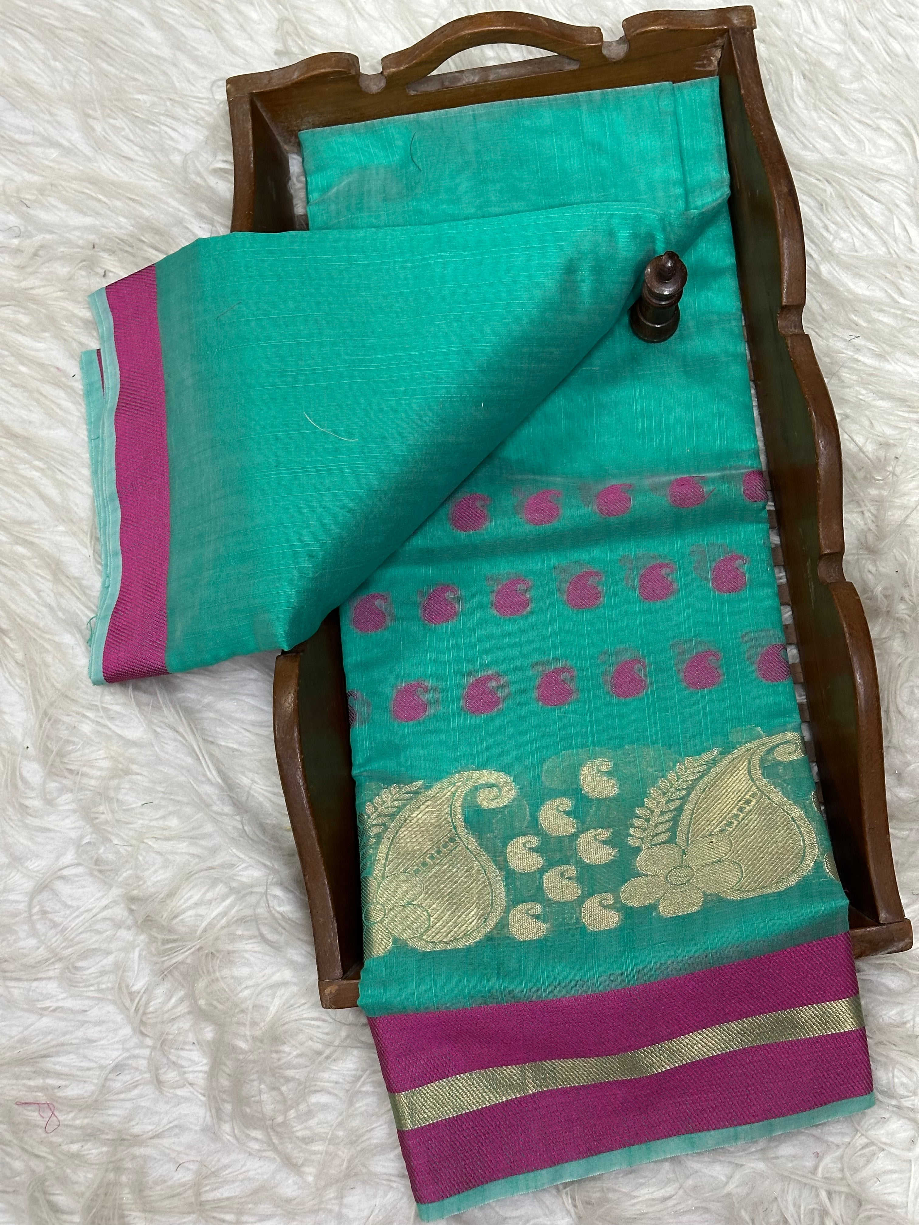 Pretty Softsilk Beautiful Banarasi Saree