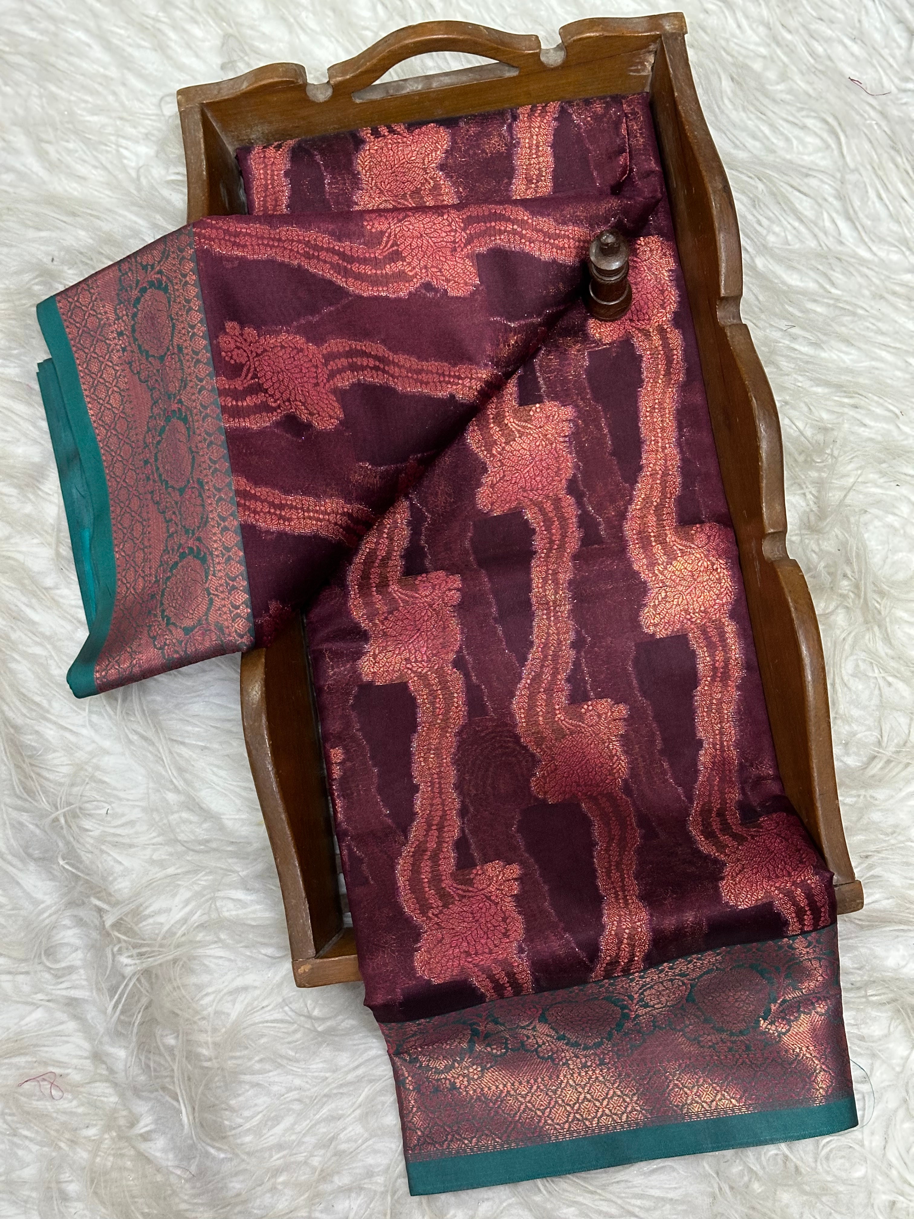 Pretty Softsilk Beautiful Banarasi Saree