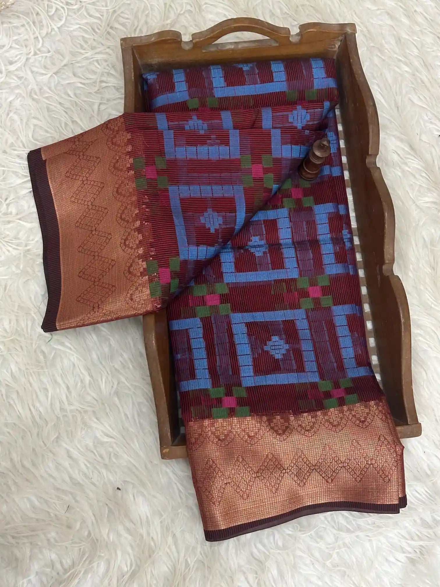 Pretty Softsilk Beautiful Banarasi Saree