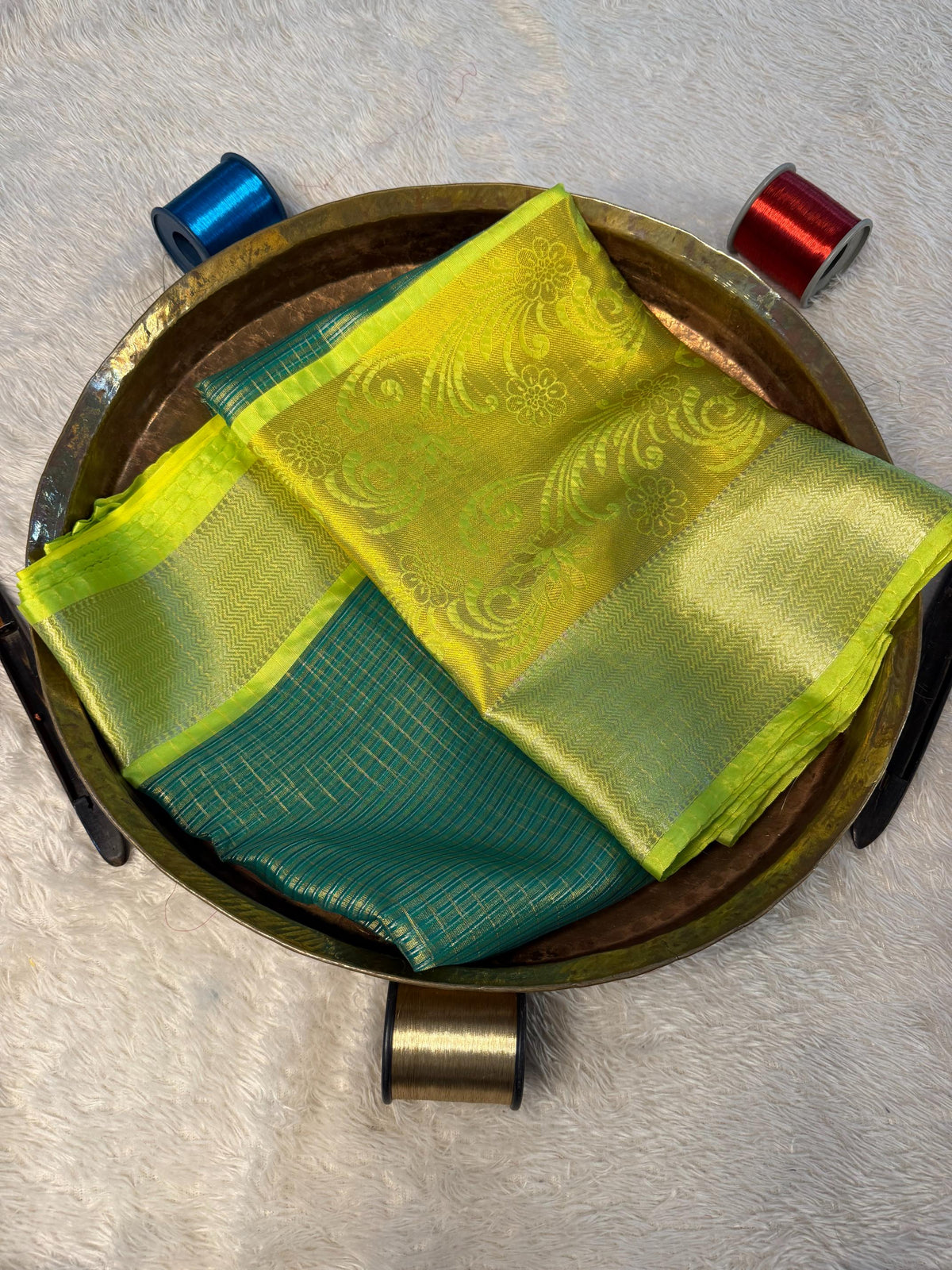 Eccentric zari weave Softsilk Banarasi Saree