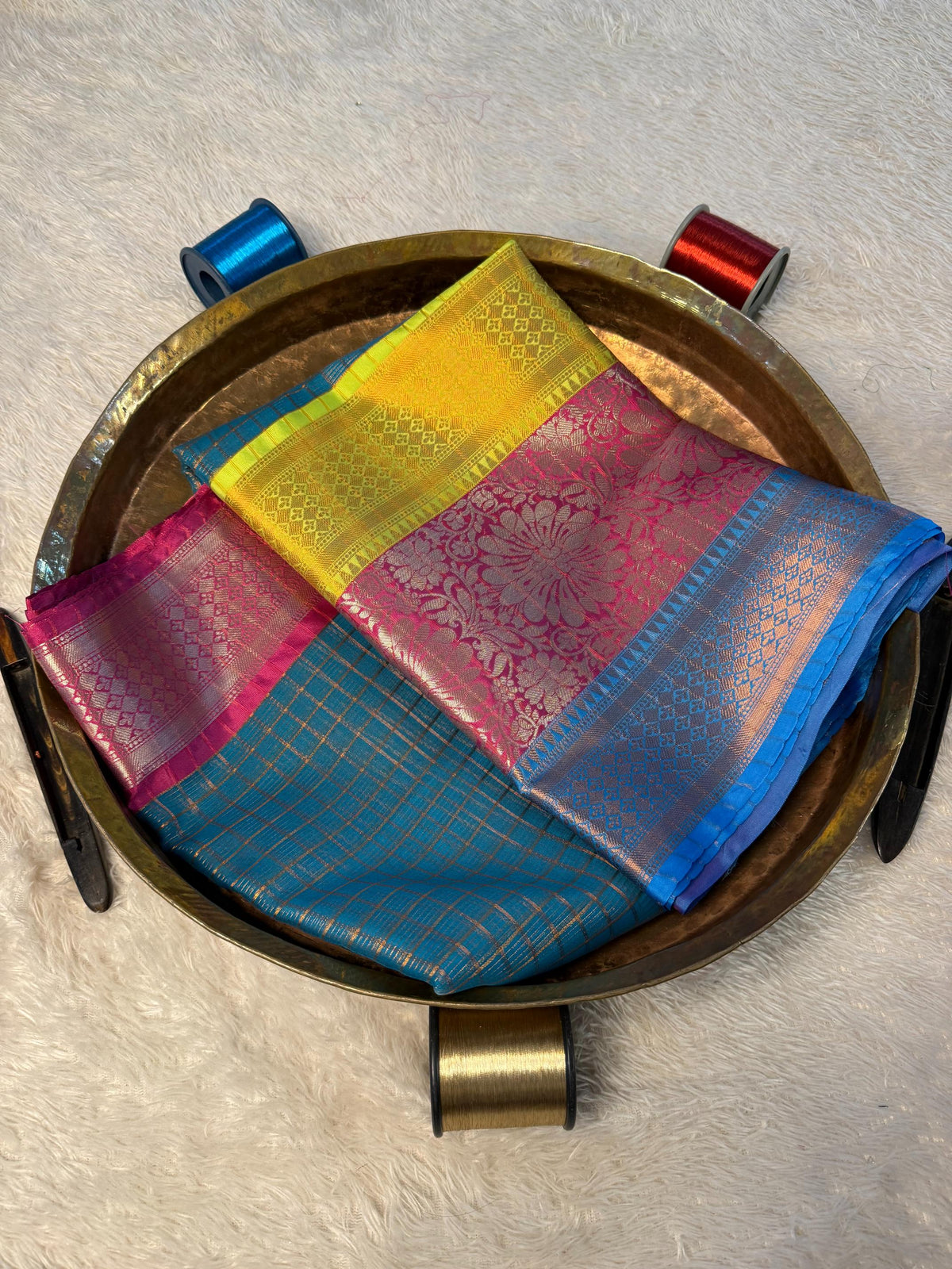 Trending Softsilk Jacquard Unique Banarasi Saree