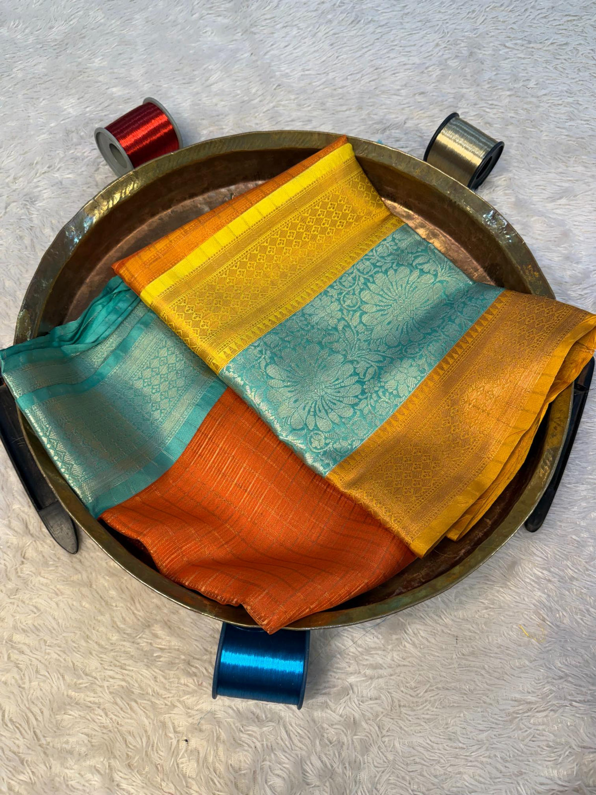 Eccentric zari weave Softsilk Banarasi Saree