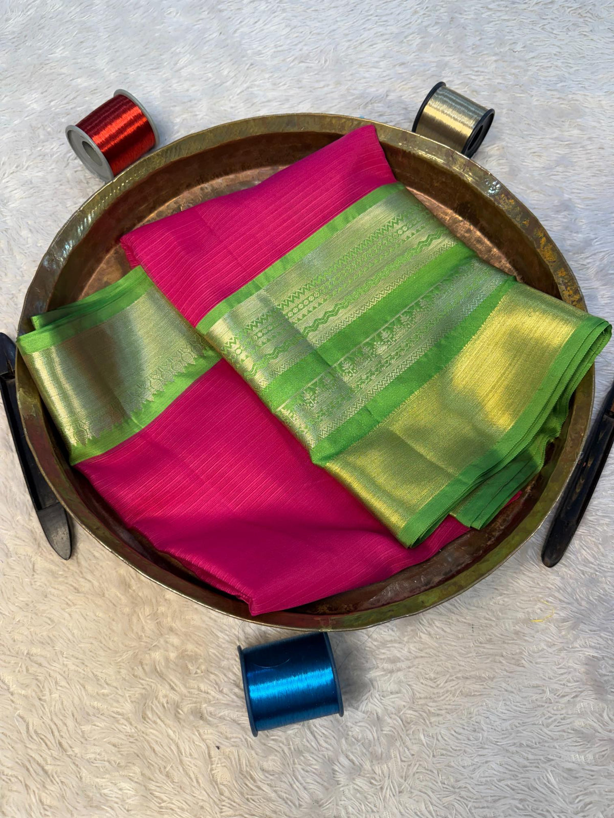 Trending Softsilk Jacquard Unique Banarasi Saree