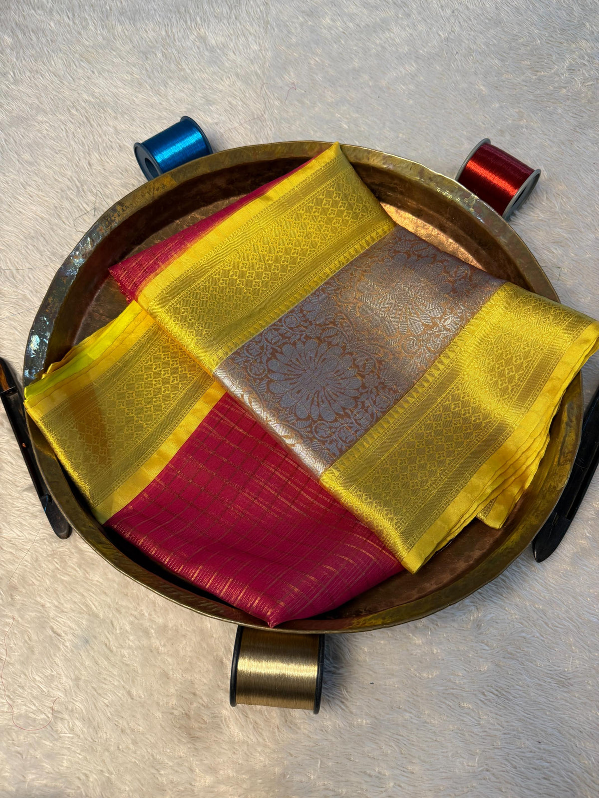 Trending Softsilk Jacquard Unique Banarasi Saree