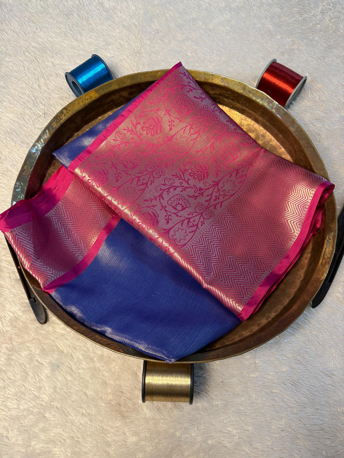 Trending Softsilk Jacquard Unique Banarasi Saree