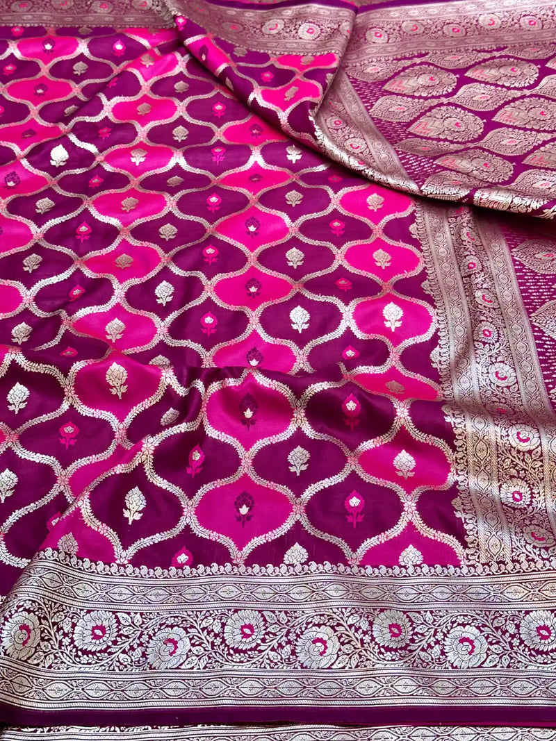 Rangkat Concept Premium Mashru Katan Silk Saree