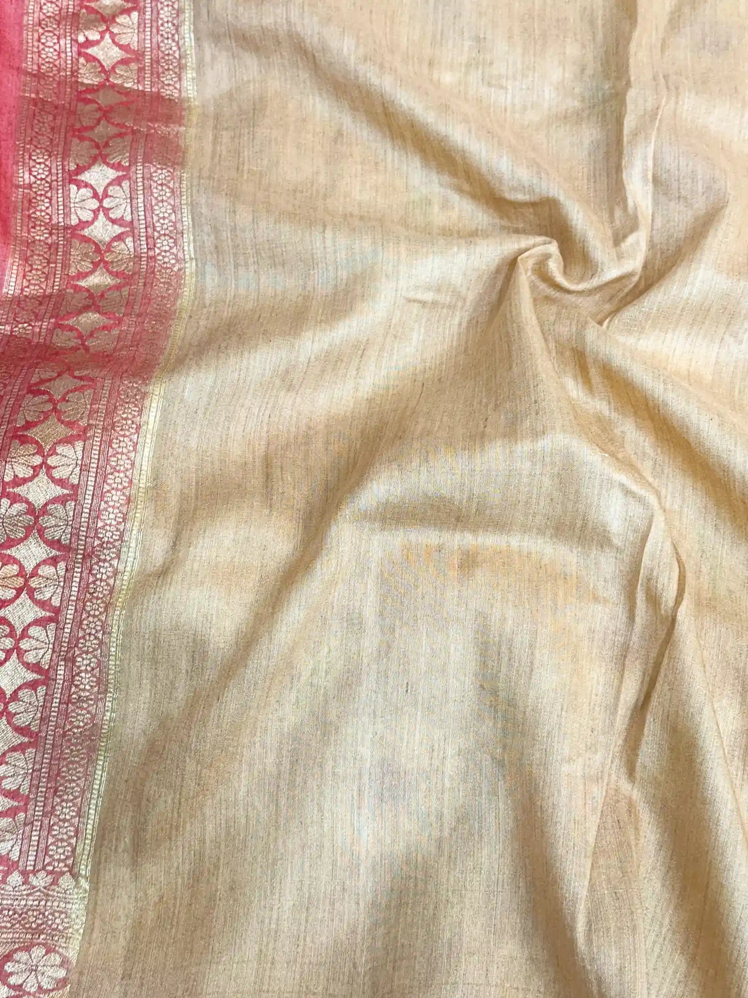 Rangkat Handbrush Dyed Pure Munga Silk Saree