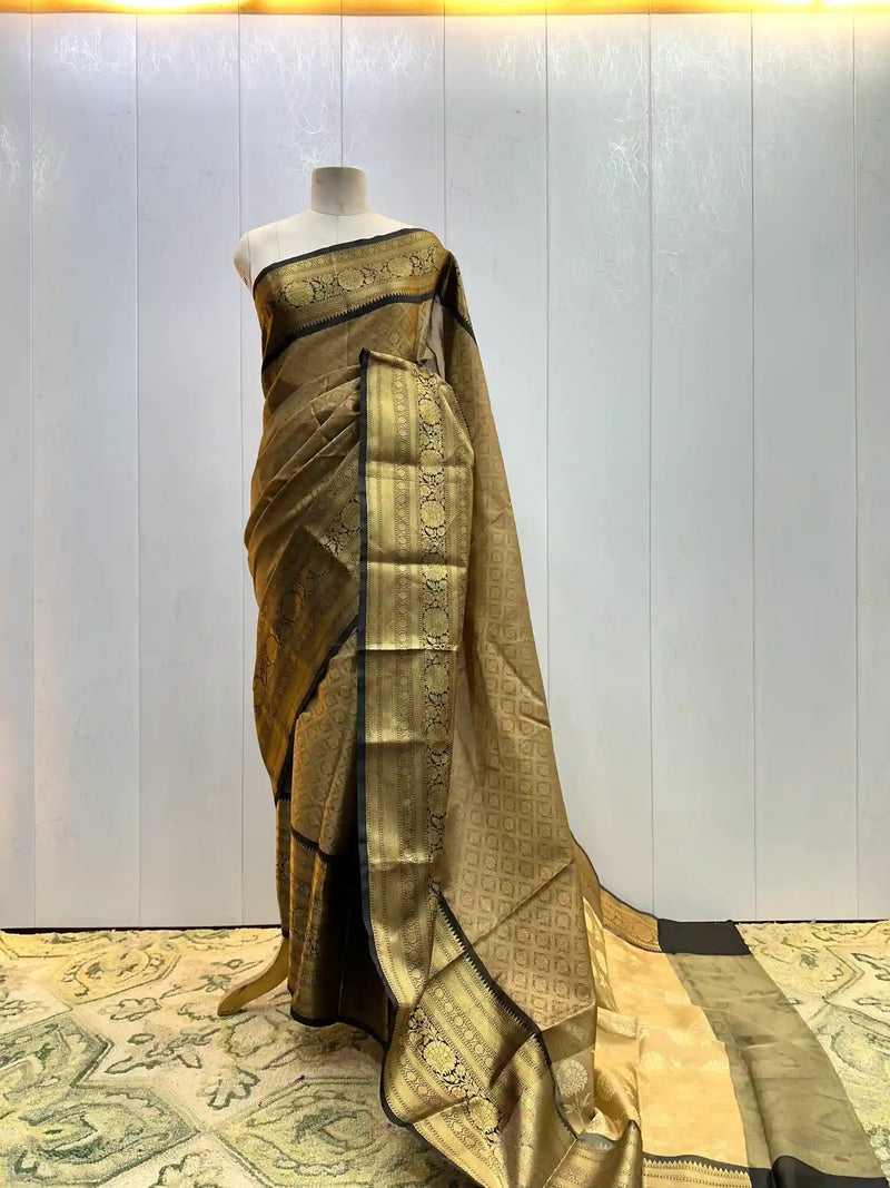 Ready To Wear Kanchi Kora Silk Saree