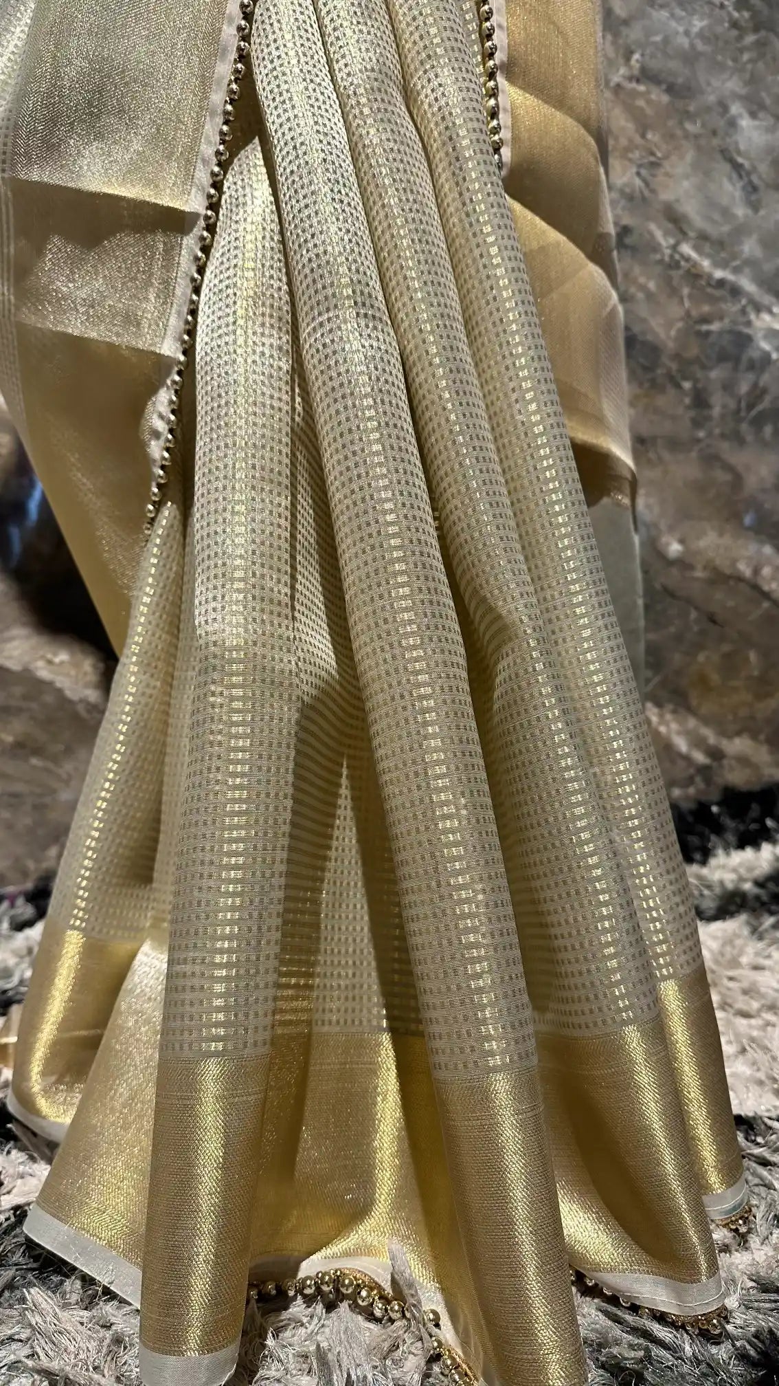 Ready To Wear Nayanthara Ma’am Tissue Kanjivaram Saree