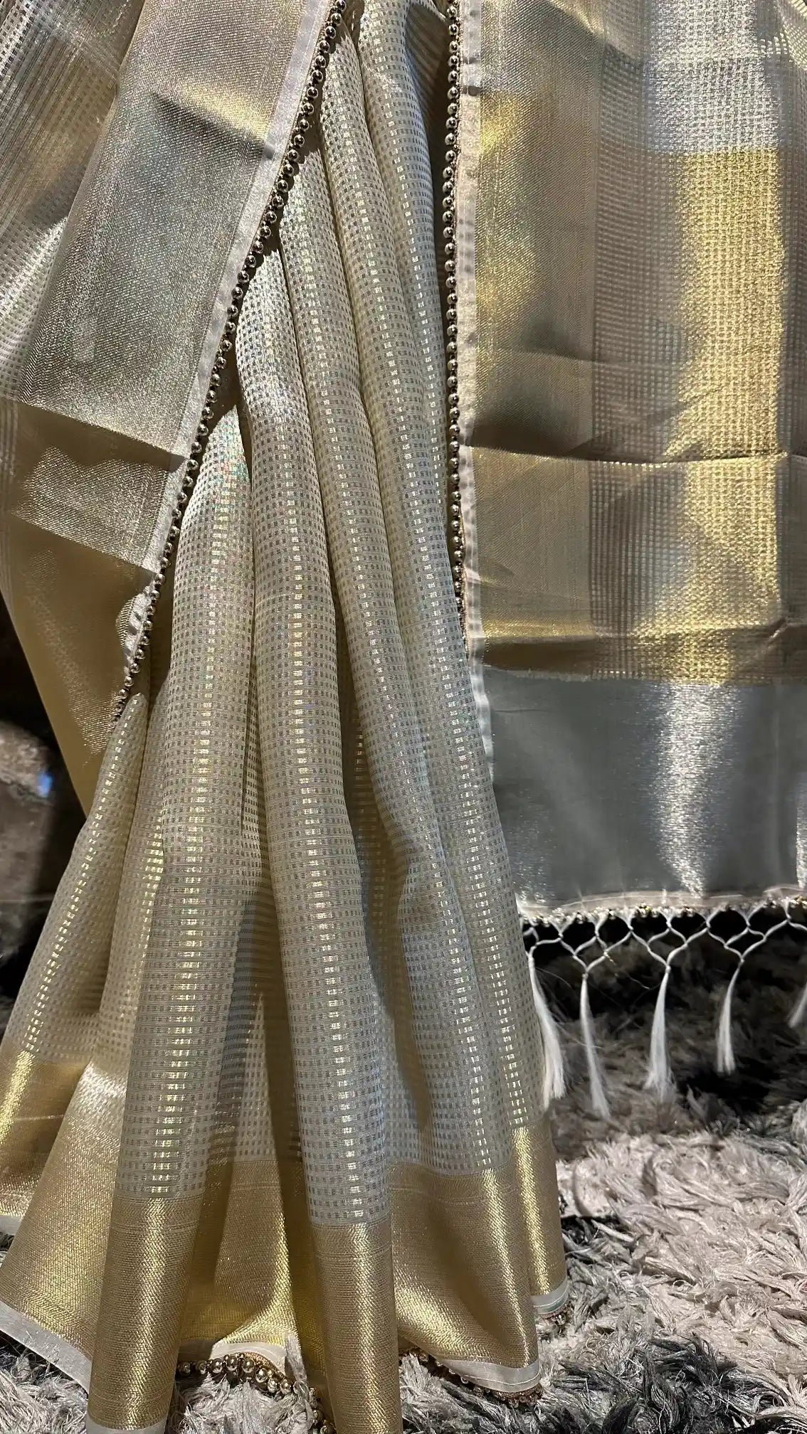 Ready To Wear Nayanthara Ma’am Tissue Kanjivaram Saree