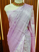 Ready to Wear Lavender Kubera Pattu Saree