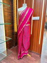 Ready to Wear Pink Banarasi Saree