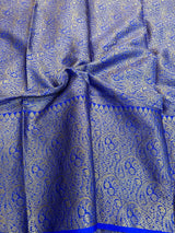 Royal Blue Warm Silk Banarasi Saree