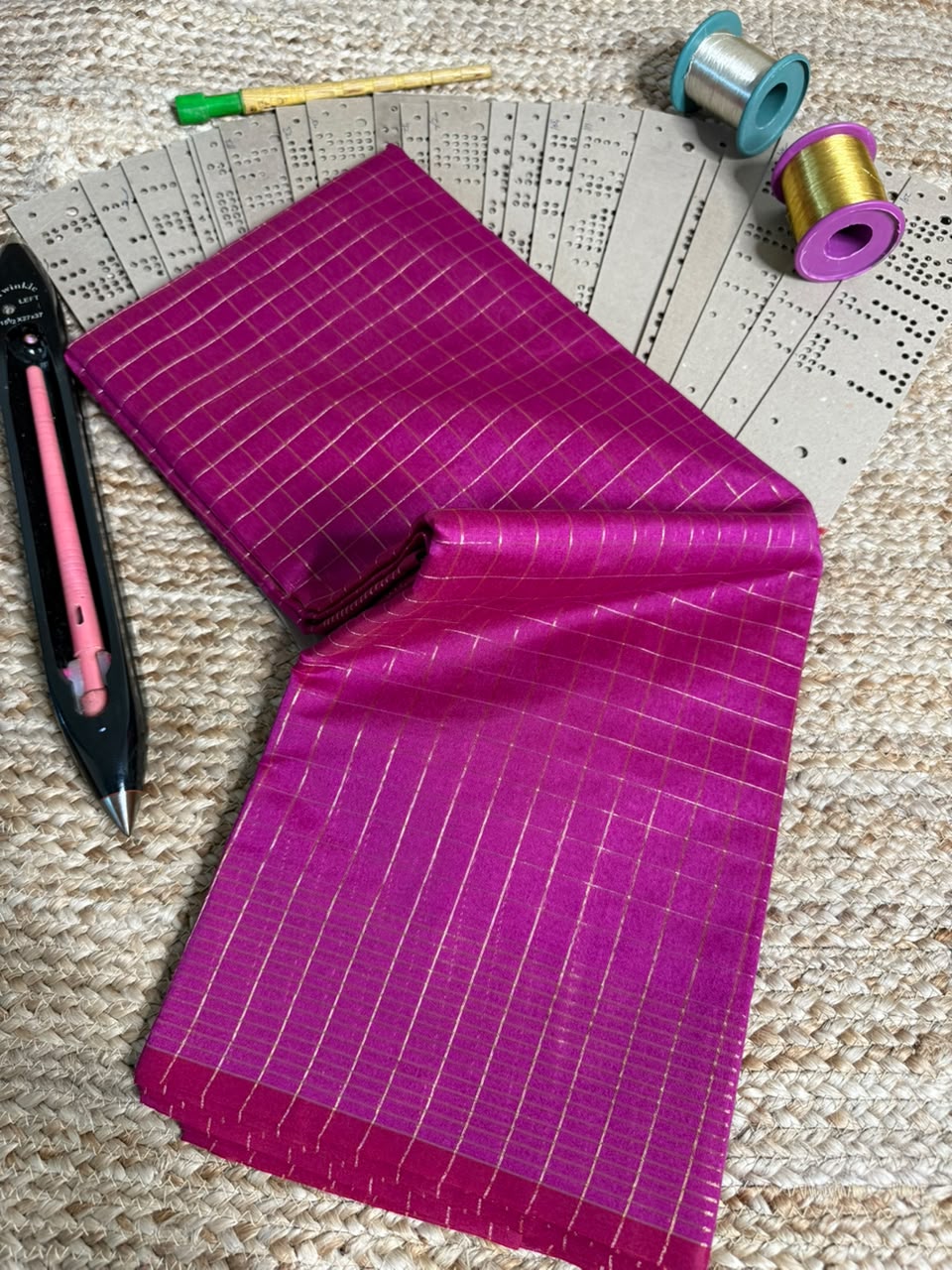 Dark Rani Softsilk Heritage Banarasi Saree