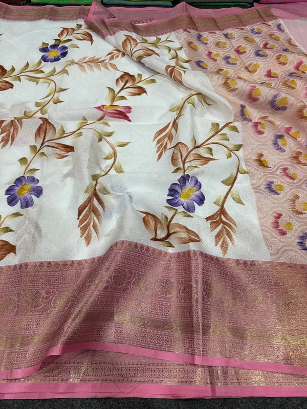 Subtle Softsilk Traditional Banarasi Saree