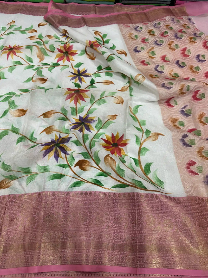 Subtle Softsilk Traditional Banarasi Saree