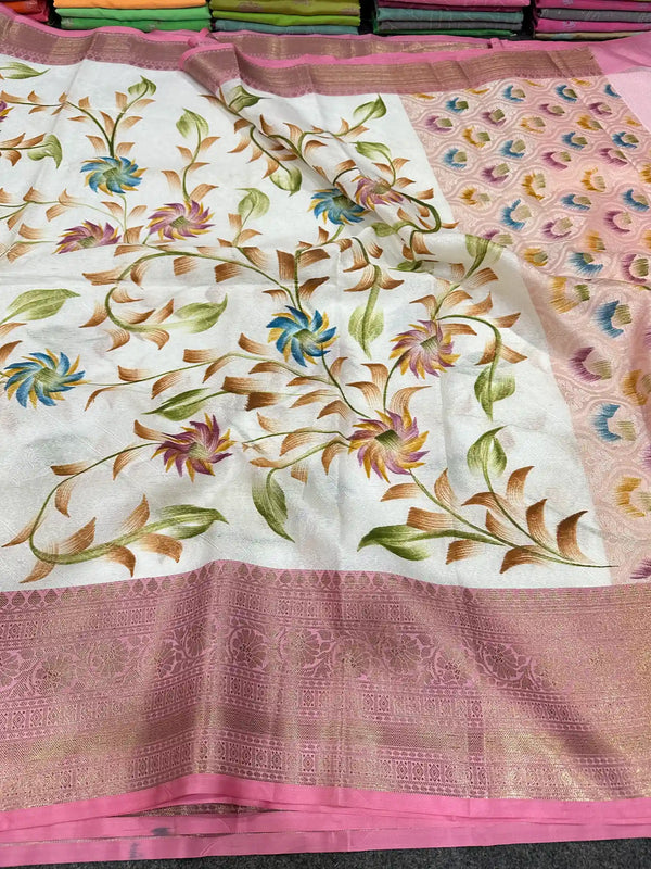 Subtle Softsilk Traditional Banarasi Saree