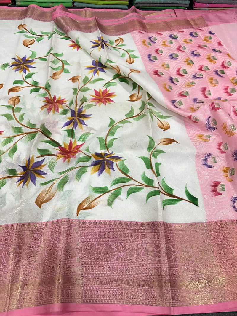 Subtle Softsilk Traditional Banarasi Saree